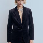 Blazer à fermeture droite Bleu marine FEMME | H&M FR