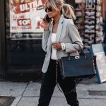 BLAZER NEW GLAM GRIS PERLE