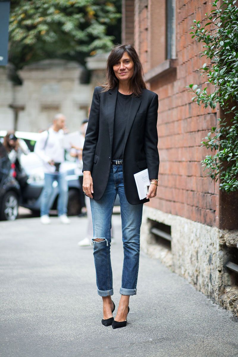 blazer-noir-femme-207svg-1.jpg 16 meilleures idées sur blazer noir | blazer noir, tenue stylée, blog mode femme – Image 1