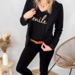 Blazer noir Carla L