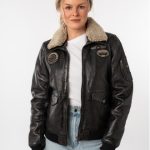 Blouson aviateur femme Blouson cuir pilote et aviateur femme