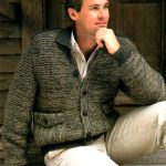 Blouson aviateur pour homme, motif au crochet, blouson aviateur homme, pull avec épaulettes, motif au crochet, tailles M, L, XL, téléchargement immédiat du PDF au crochet Etsy France