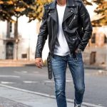 Comment porter un perfecto en cuir pour homme ? PsM