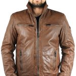 52130 Blouson Cuir Homme Donders