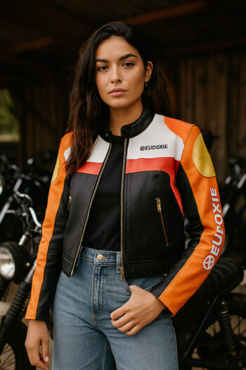 blouson-moto-927ncd-1.jpg Veste moto femme | Badass, Homologuée et Rock | Eudoxie – Image 1