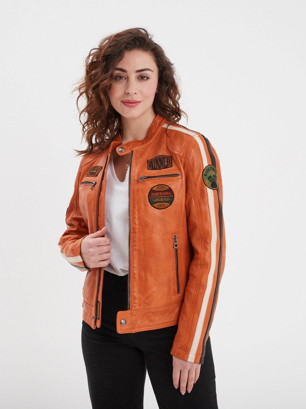 blouson-moto-femme-084fly-1.jpg Wartbugy Blouson moto vintage femme – Image 1