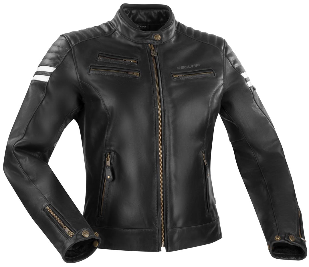blouson-moto-femme-766oxf-1.jpg Blouson femme Segura Lady Funky noir – Image 1