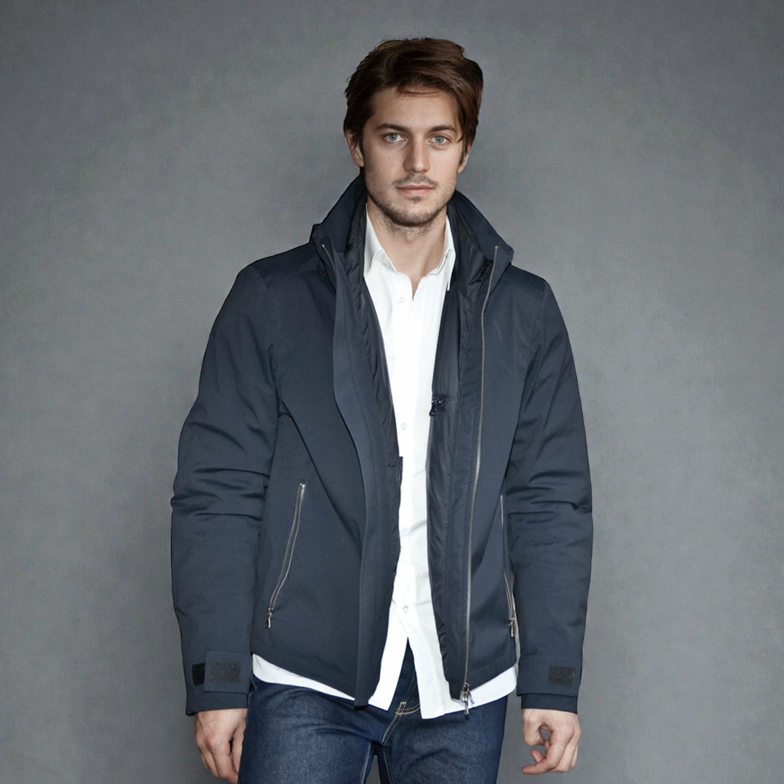 blouson-moto-homme-419adz-1.jpg Blouson moto urbain homme V4 – imperméable & léger | VEST PARIS – Image 1
