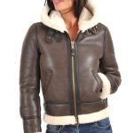 Bombardier en Cuir Femme | La Canadienne