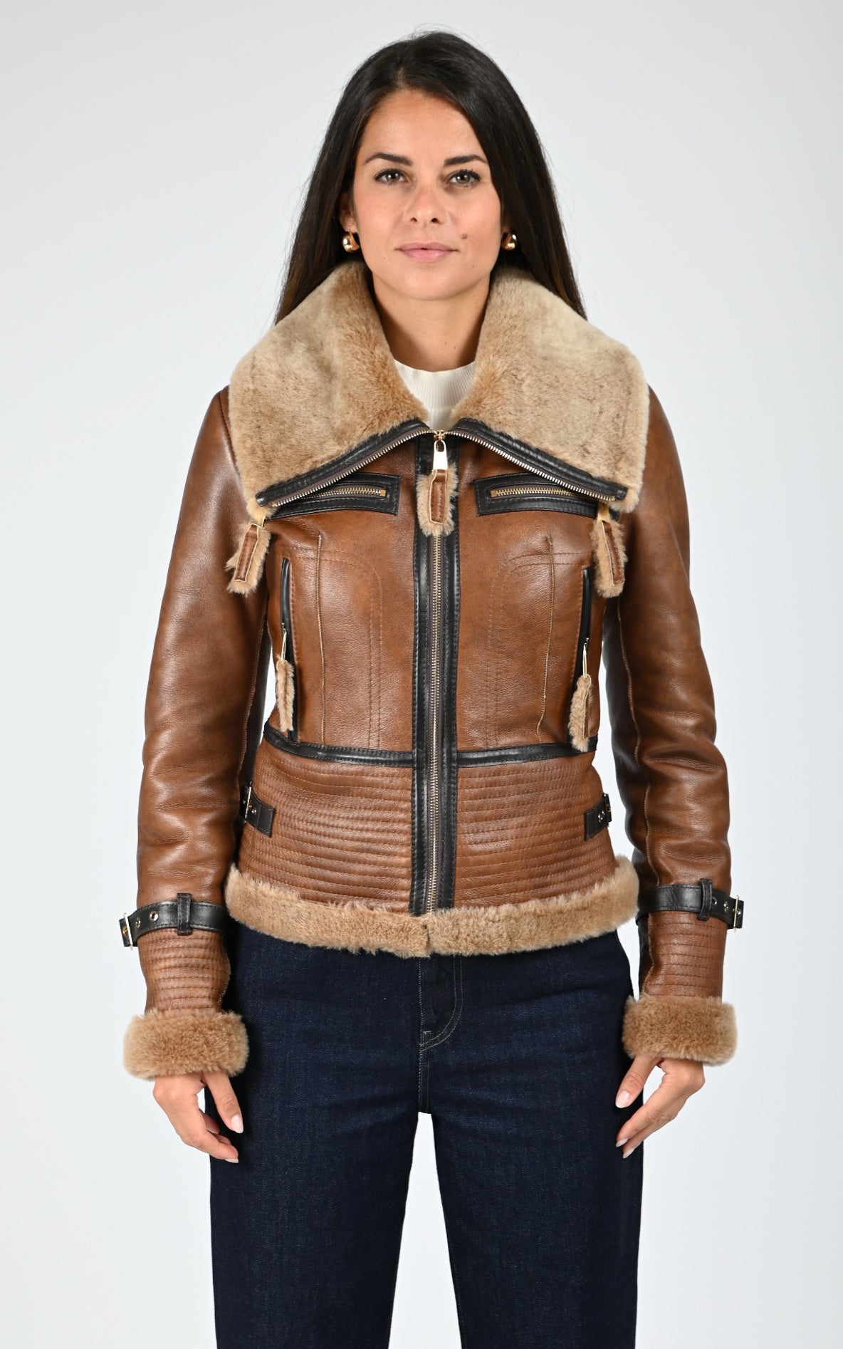 bombardier-femme-831rmq-1.jpg Bombardier en Cuir Femme | La Canadienne – Image 1