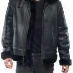 Bombardier b 3 homme schott lc1259 noir Revacuir