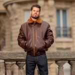 Blouson Bombardier Blouson Cuir Soldes Veste Cuir Solde Manteau Hiver Homme Blouson Aviateur Roland Homme