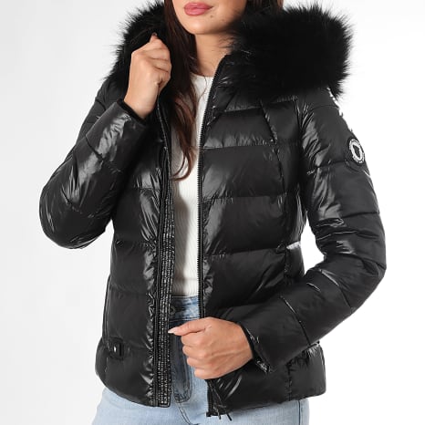 doudoune-chauffante-femme-229ipm-1.jpg Comme Des Loups Doudoune Capuche Fourrure Chauffante Femme Budapest Noir LaBoutiqueOfficielle.com – Image 1