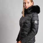 Doudoune Chauffante Capuche Femme VAL THORENS Noir