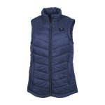 DOUDOUNE SANS MANCHE CHAUFFANTE JESSICA FEMME MARINE CYRUS | Terres & Eaux