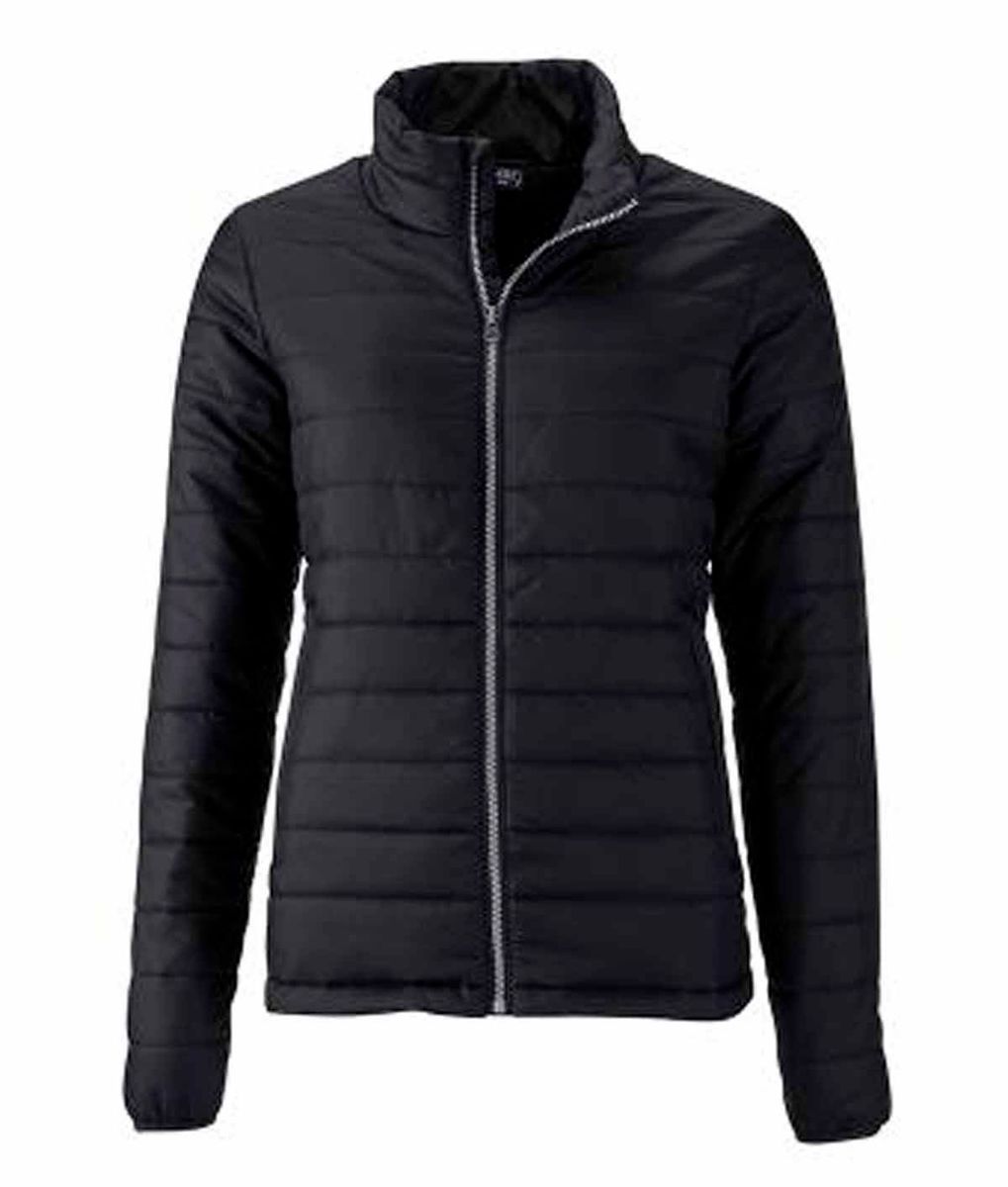 doudoune-fine-femme-006imp-1.jpg Veste doudoune légére femme JN1119 noir – Image 1