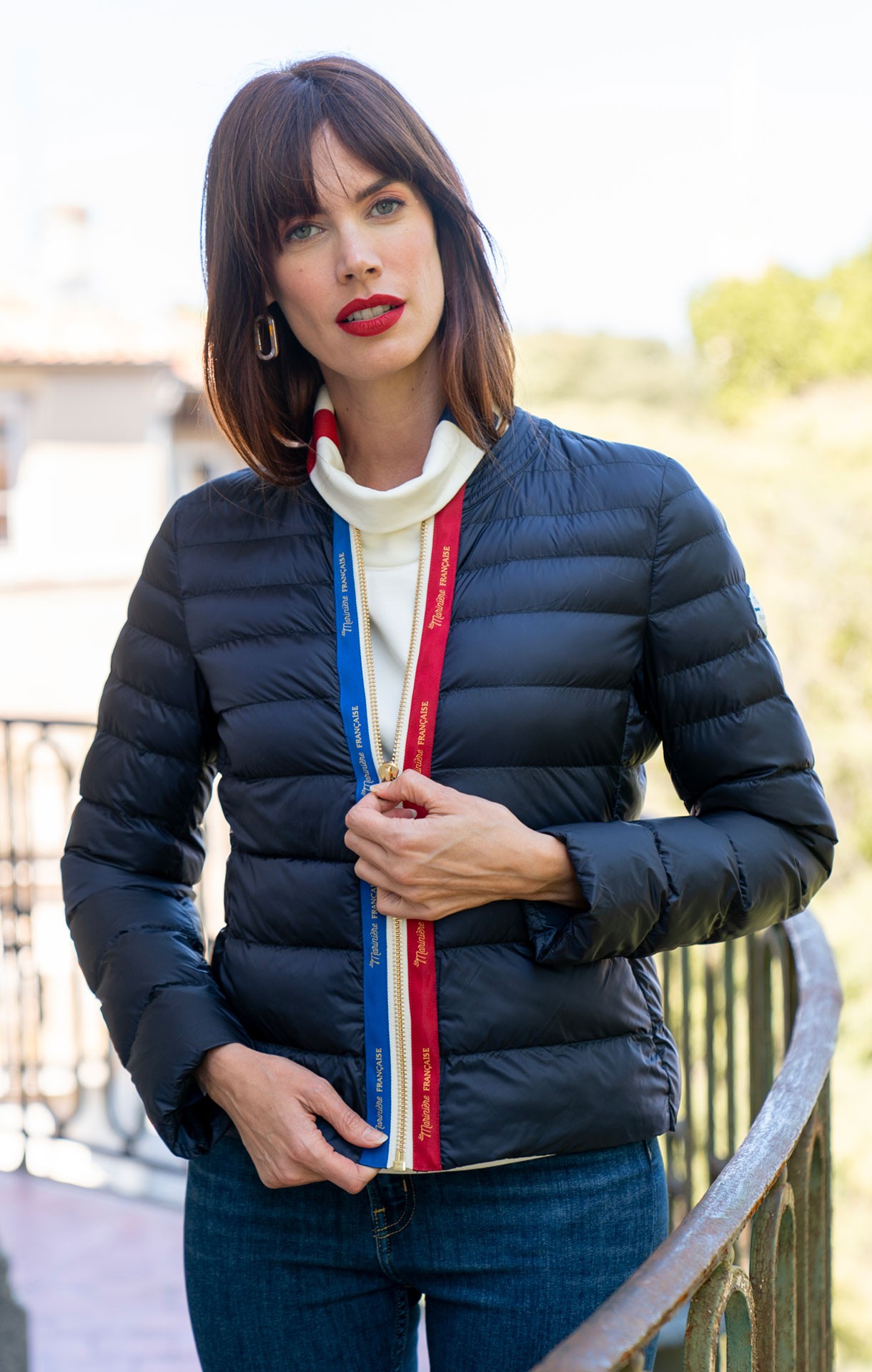 doudoune-fine-femme-544eed-1.jpg Doudoune courte femme | Manteaux & vestes | La Marinière Française – Image 1