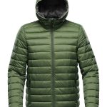Doudoune à capuche homme AFP 2 vert qualité premium