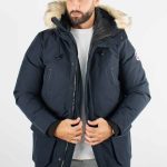 Parka Homme Paragoose – Capuche Fourrure Noir