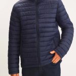 Doudoune Homme Manches Longues Marine TBS