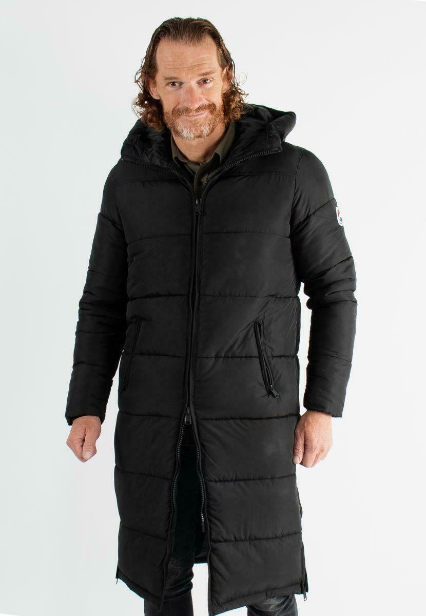 doudoune-homme-longue-030duj-1.jpg Paragoose DIEGO DOUDOUNE PARKA LONGUE Manteau d'hiver noir ZALANDO.FR – Image 1