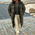 Doudoune longue homme