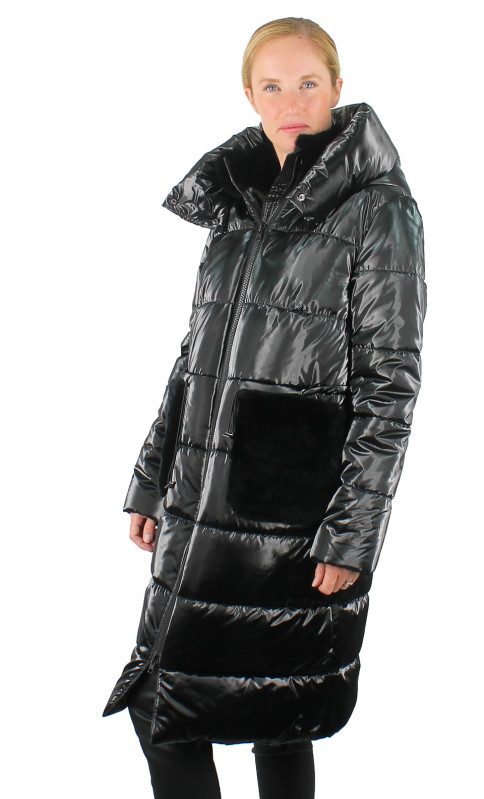 doudoune-longue-065kgr-1.jpg Doudoune Longue Femme L'UNIVERS DU LUXE Pauline couleur Noir Tailles Femmes 38 – Image 1