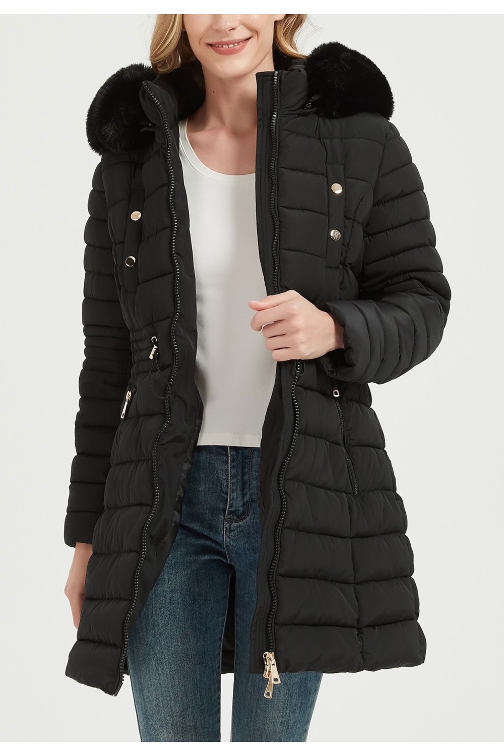 doudoune-mi-longue-femme-130idi-1.jpg Doudoune pour femme pas cher| Kebello com – Image 1