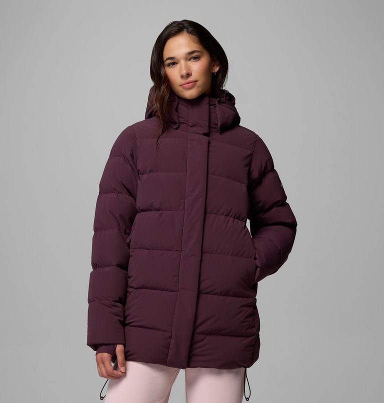 doudoune-mi-longue-femme-641sut-1.jpg Doudoune Mi longue en Duvet à Capuche Amaze Puff™ Femme | Columbia Sportswear – Image 1