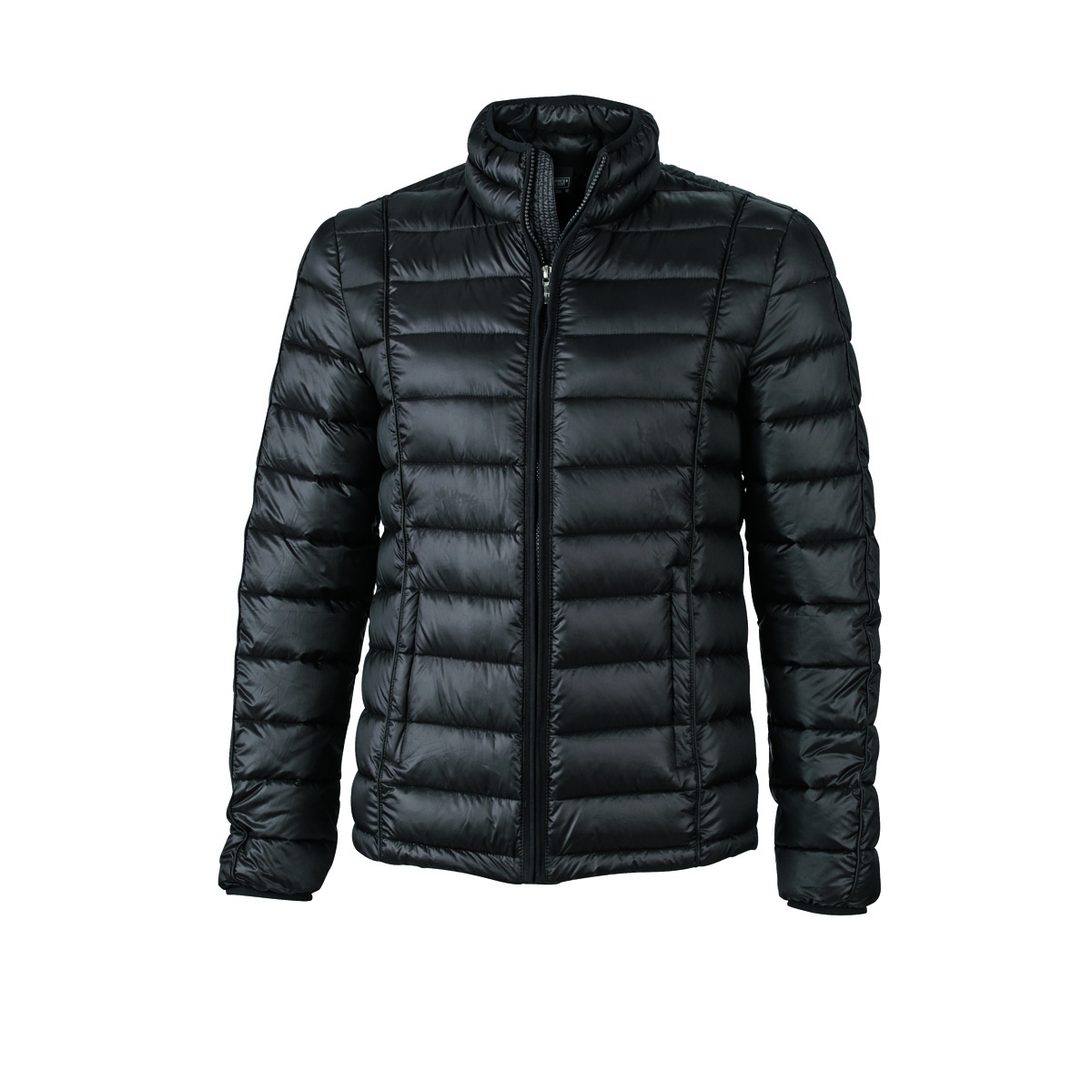 doudoune-noir-284oyr-1.jpg Veste matelassée duvet doudoune anorak HOMME JN1082 noir – Image 1