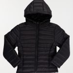 Doudoune légère noire fille (3 12A)
