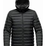Doudoune à capuche homme AFP 2 noir qualité premium