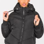 doudoune noir femme