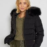 doudoune noir femme