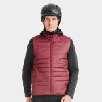 E Kelvin Doudoune d'équitation sans manches chauffante homme Dark Red / XS