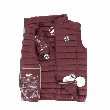 doudoune-sans-manche-jott-223pcx-1.jpg DOUDOUNE JOTT SANS MANCHES HOMME AUBERGINE – Image 1
