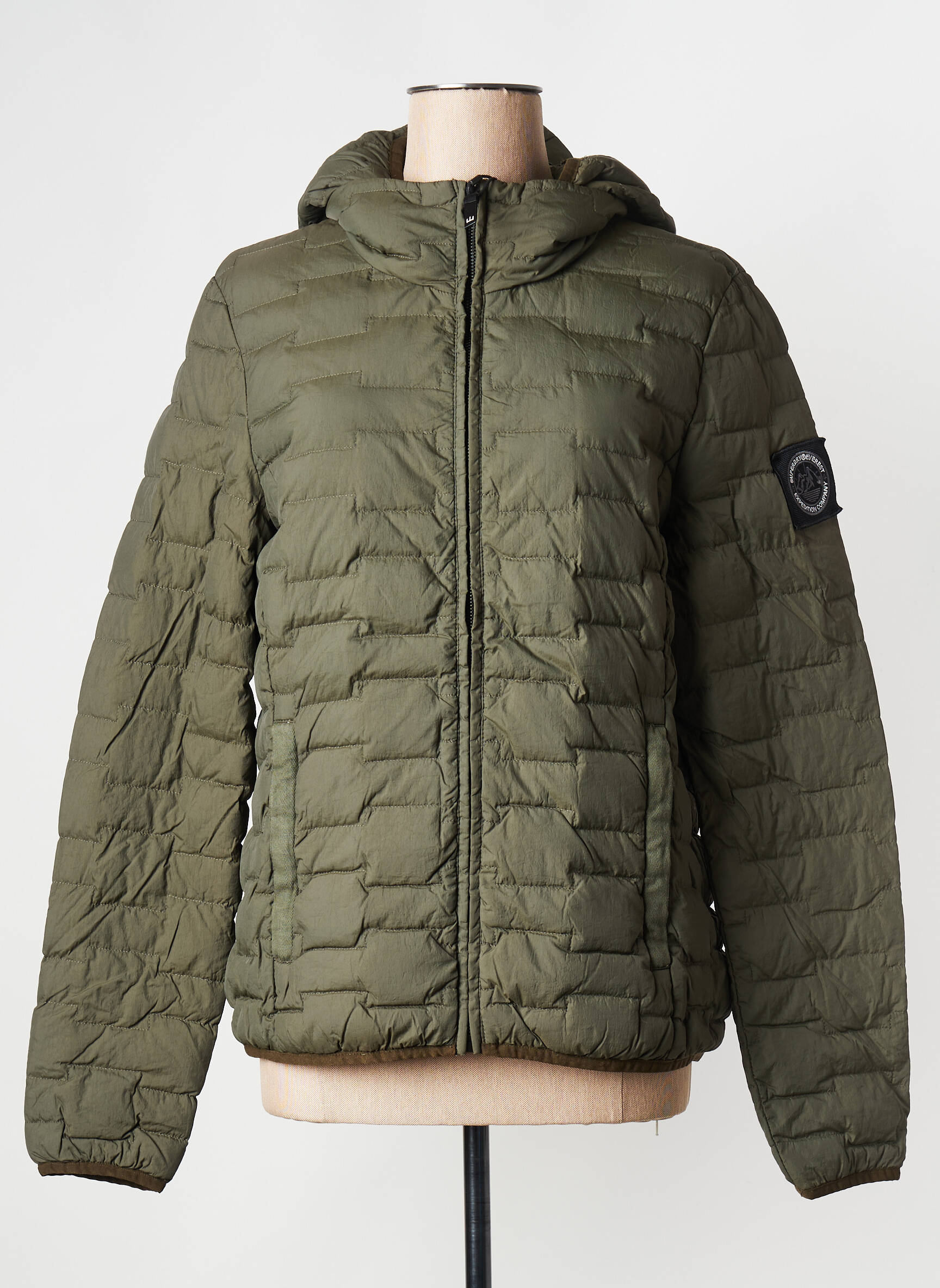 doudoune-superdry-femme-171znb-1.jpg Doudoune Superdry Kaki – Image 1