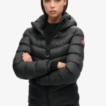 Superdry & Co HOODED FUJI Veste d'hiver black/noir ZALANDO.FR