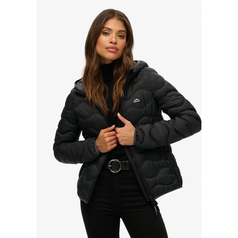 doudoune-superdry-femme-643eoi-1.jpg Superdry Hood Fuji Lite Wave Padded Jkt Doudoune femme | Hardloop – Image 1
