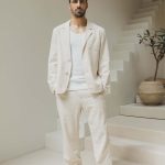 Ensemble blazer et tailleurs uni