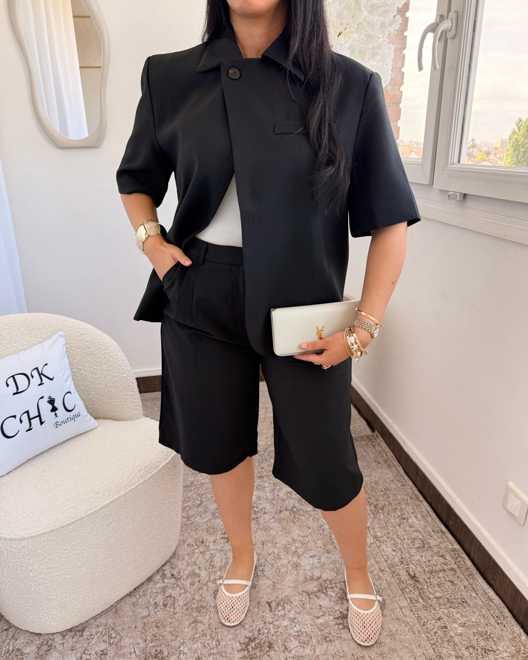 ensemble-blazer-868lgh-1.jpg Ensemble Blazer Manches Courtes et Bermuda Elena Noir – Image 1