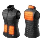 Gilet chauffant femme thaw rechargeable usb c, chaleur jusqu'à 9h taille xl