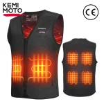 Gilet Chauffant Femme Sevdiea – Batterie 16000mAh 7.4V Incluse – 8 Zones De Chauffe, 3 Niveaux (45 65°C) – Jusqu'à 20h – Lavable – Idéal Outdoor
