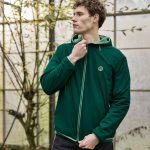 Veste imperméable vert sapin CARNOET WARM