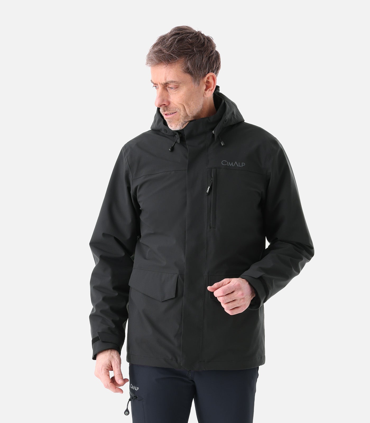 impermeable-homme-390jbs.jpg Veste 3 en 1 imperméable homme Toutes saisons | Cimalp – Image 1