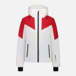 Vuarnet VESTE DE SKI SPIRE Blanc / Rouge Vêtements
