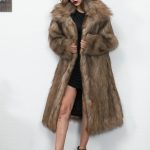 Manteau long en fausse fourrure épaisse à revers des années 1930 – Retro Stage France