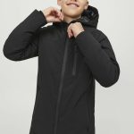Jack & Jones Junior Manteau d'hiver black/noir ZALANDO.FR