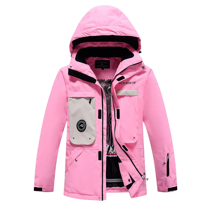 manteau-ski-femme-179zxg.webp Veste de ski femme rose fluo design Opti Ski – Image 1