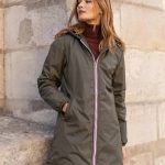 parka femme imperméable avec capuche